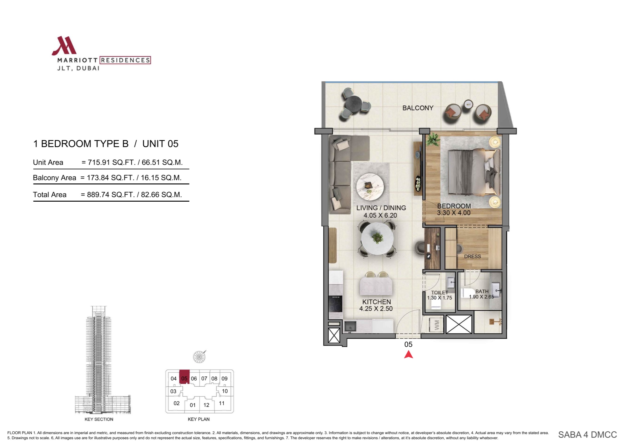 90 Degree South - 1BR-B