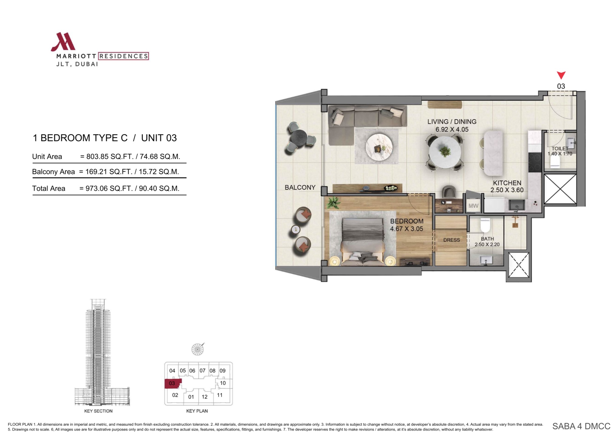 90 Degree South - 1BR-C