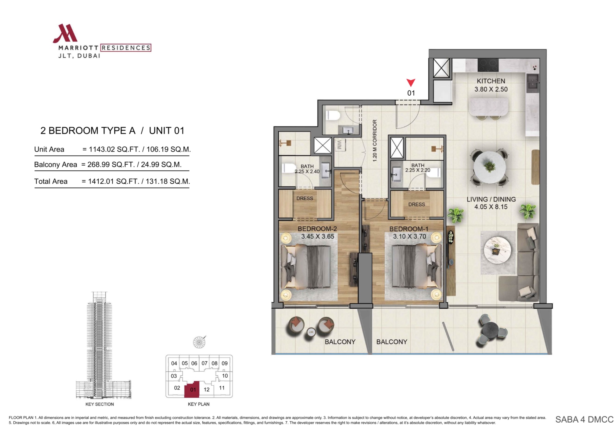 90 Degree South - 2BR-A