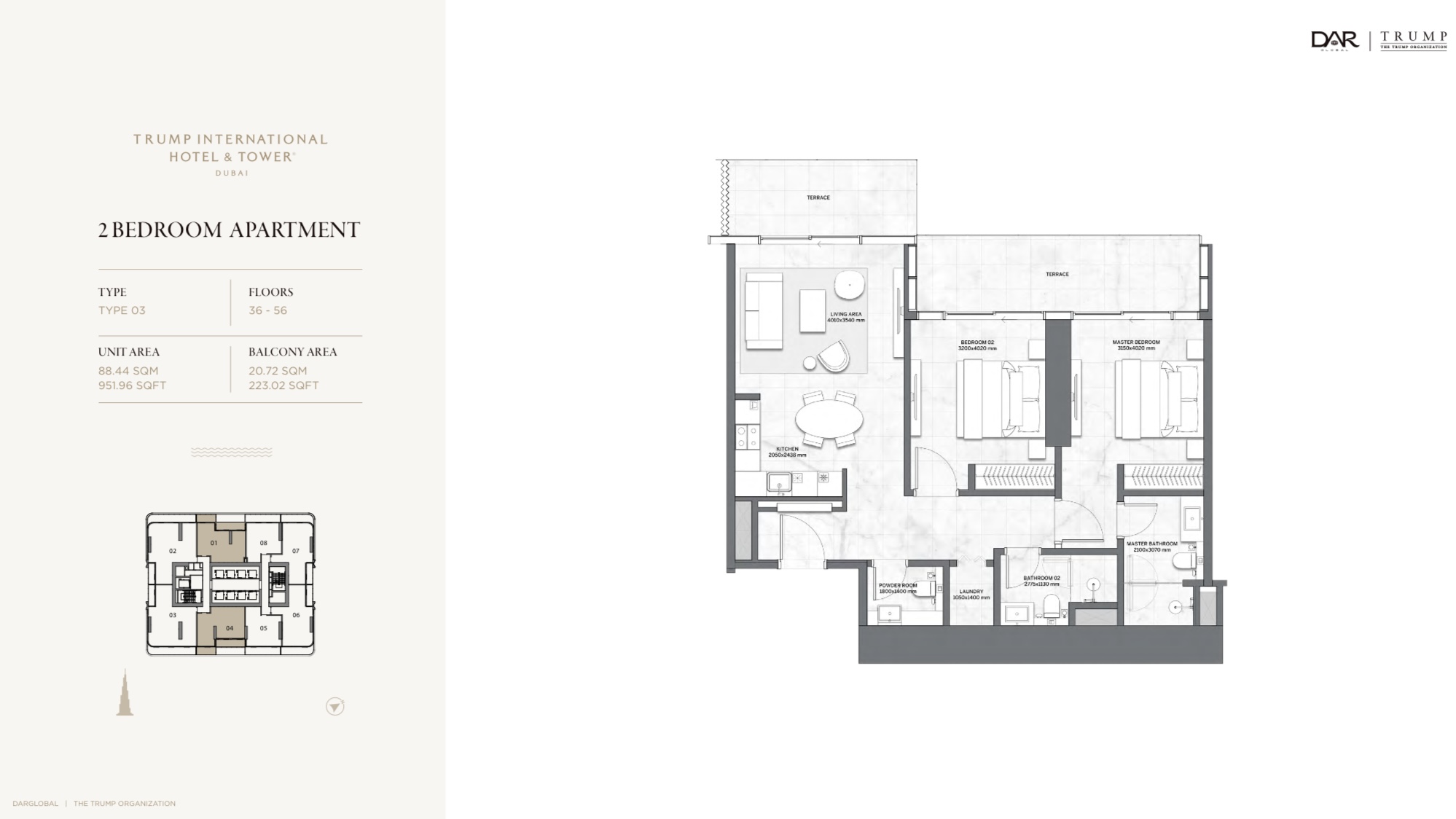 90 Degree South - 2BR-C