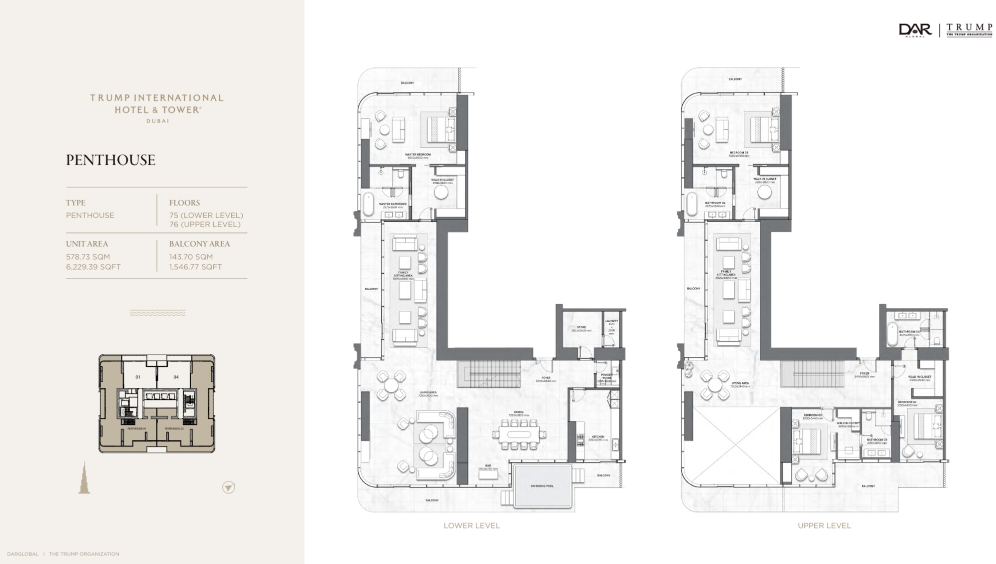 90 Degree South - 4BR-PH
