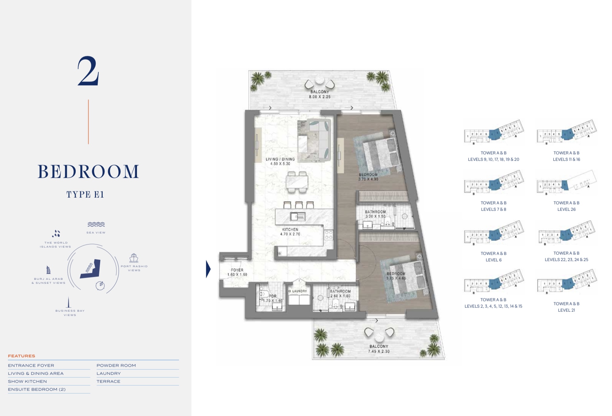 90 Degree South - 2BR-E