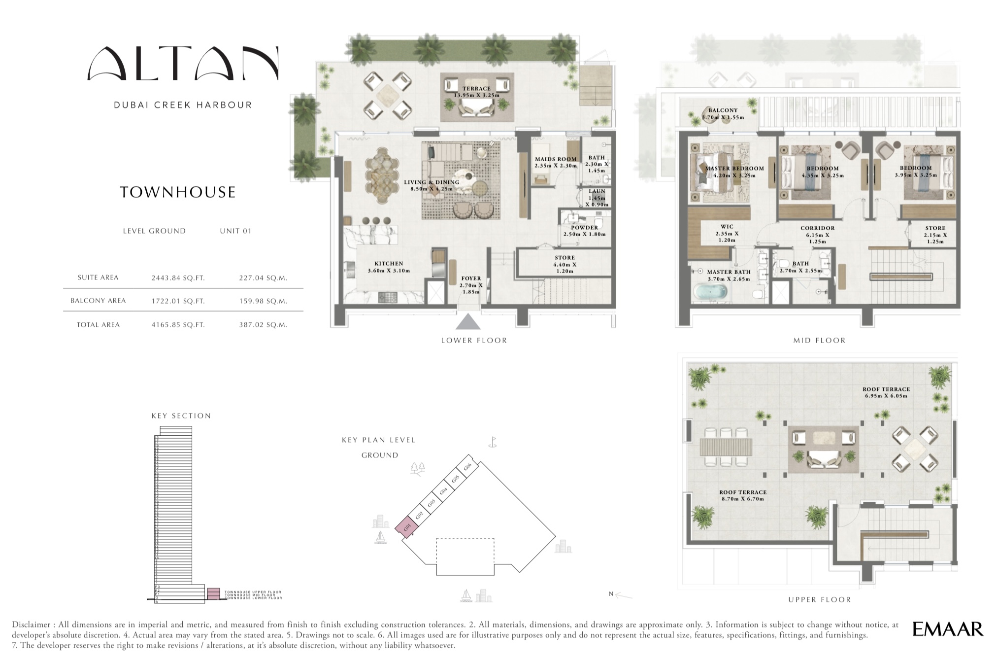 90 Degree South - 3BR-TH-A