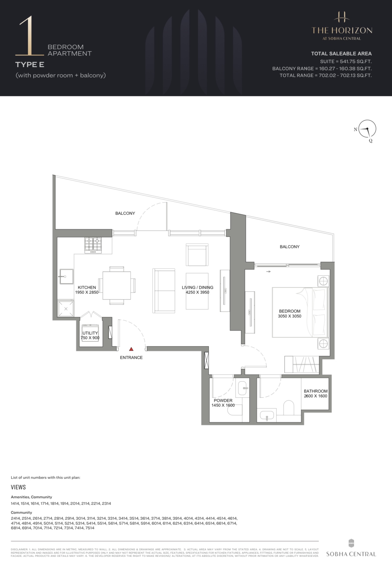 90 Degree South - 1BR-E