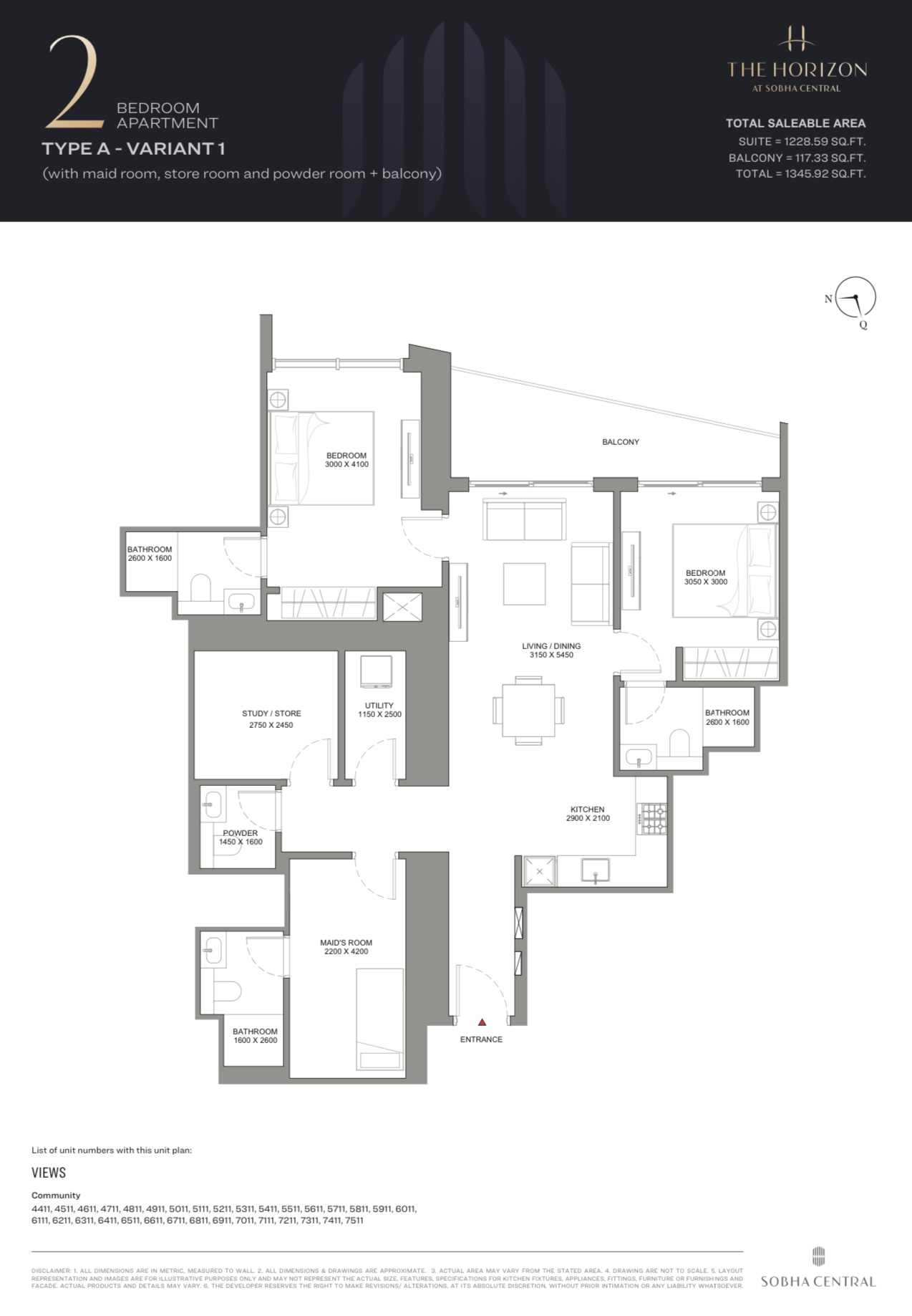 90 Degree South - 2BR-A