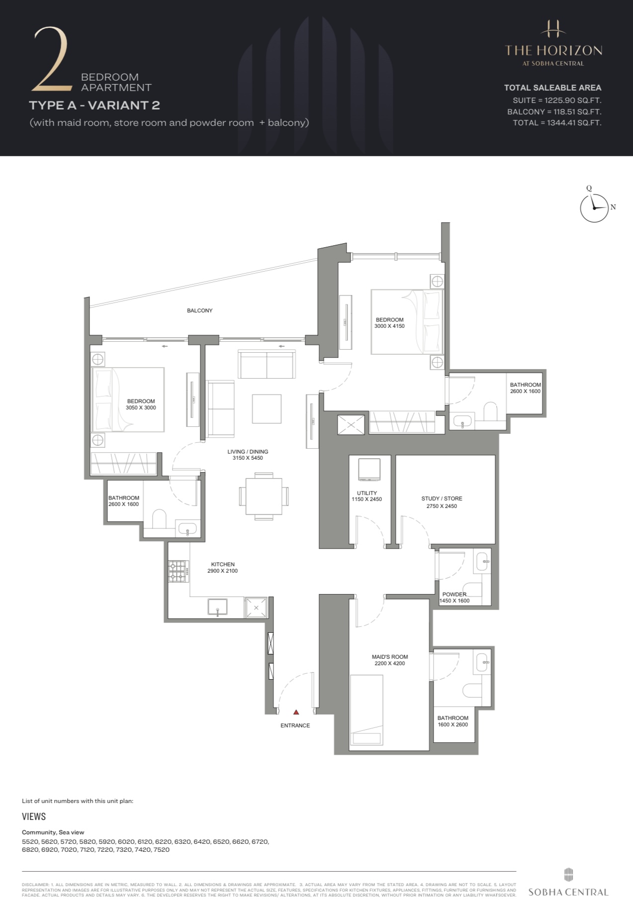 90 Degree South - 2BR-B