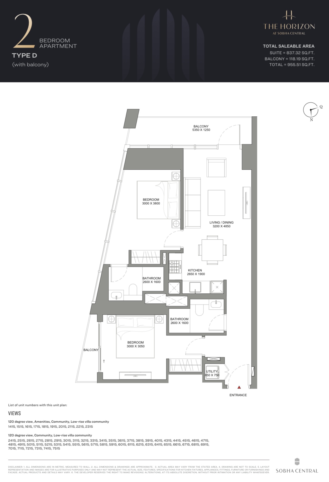 90 Degree South - 2BR-D