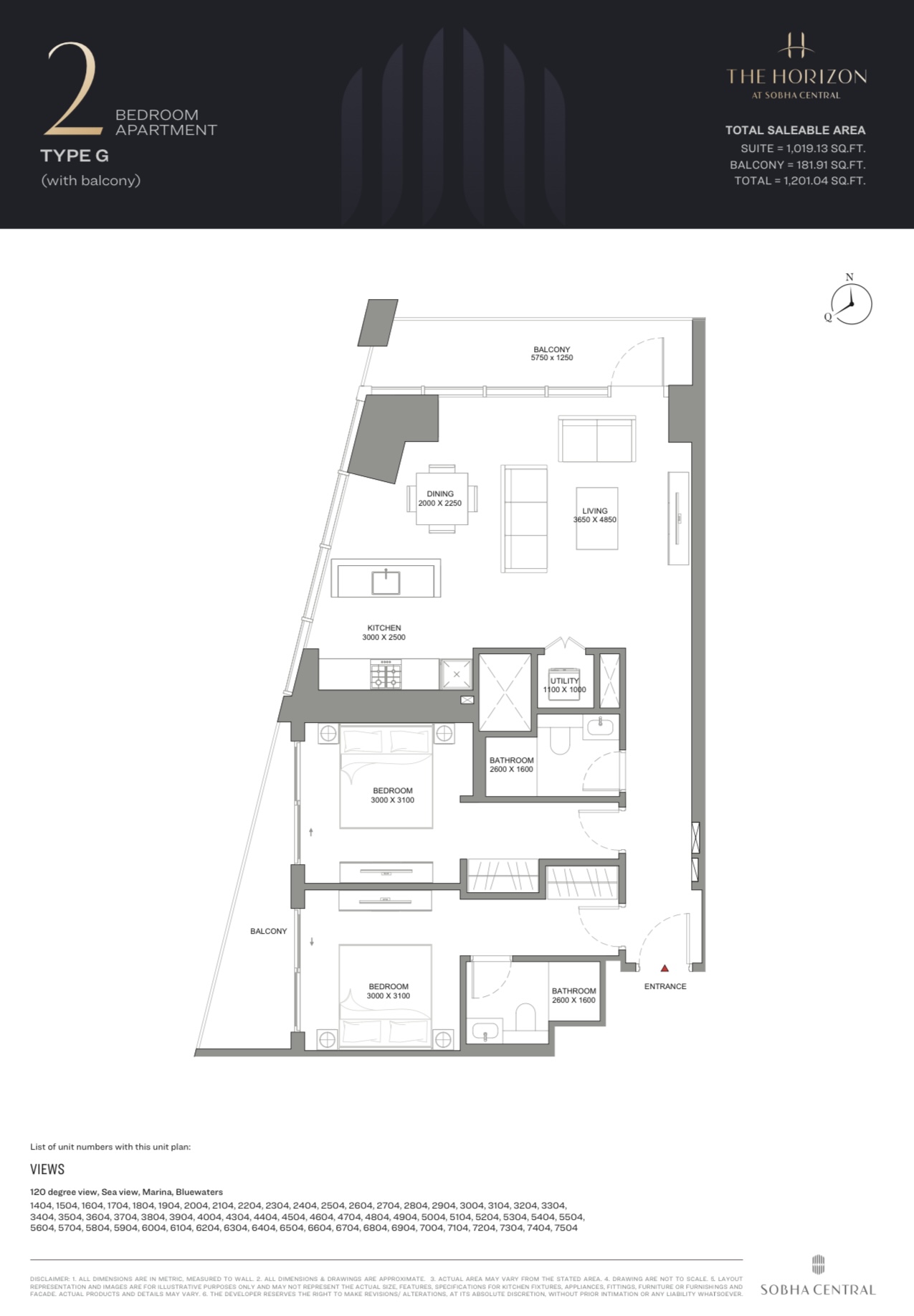 90 Degree South - 2BR-G
