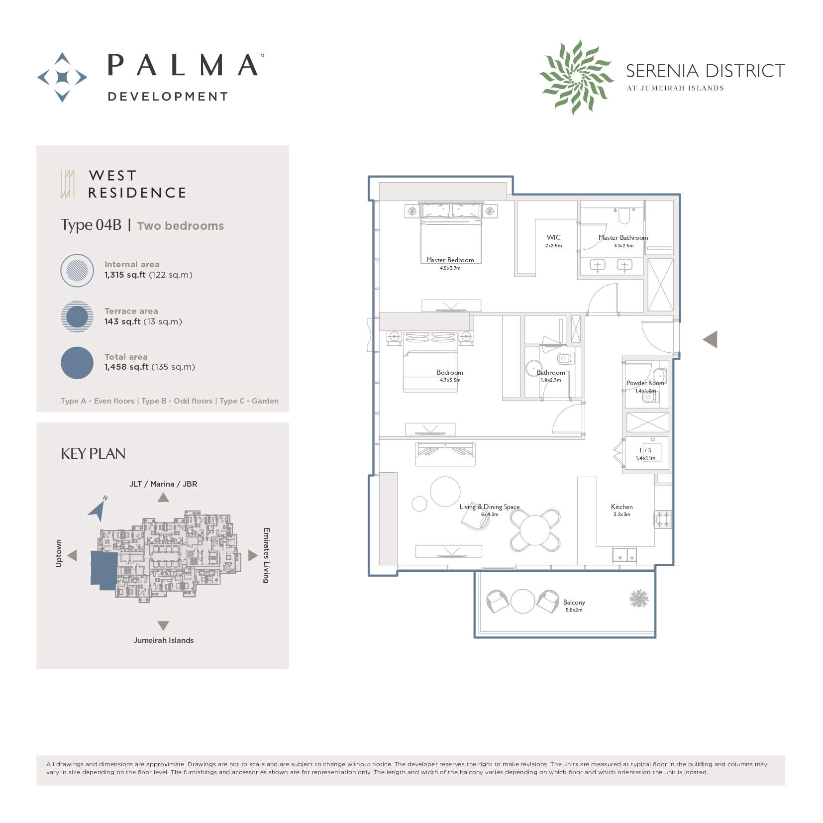 90 Degree South - 2BR-Type 04B