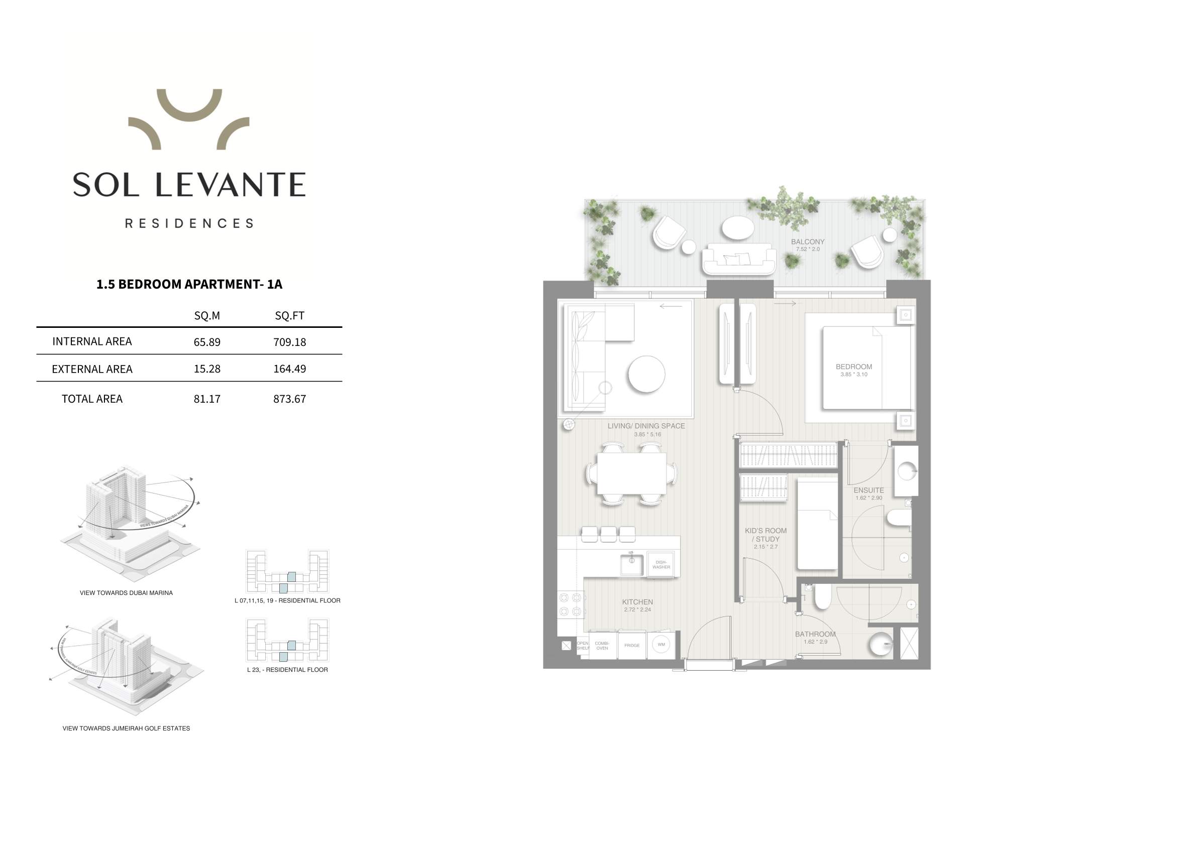 90 Degree South - 1.5BR-1A