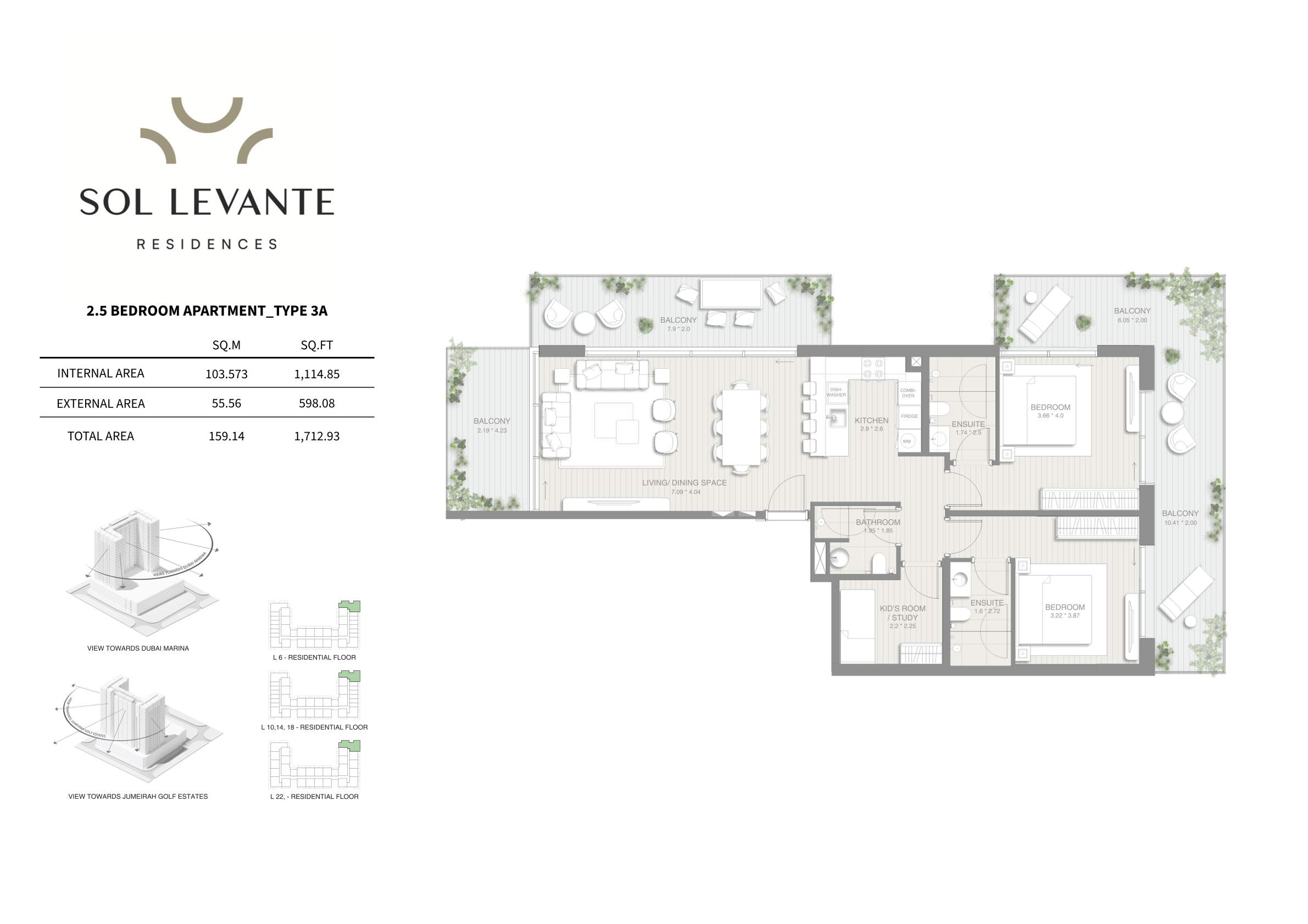 90 Degree South - 2.5BR-3A