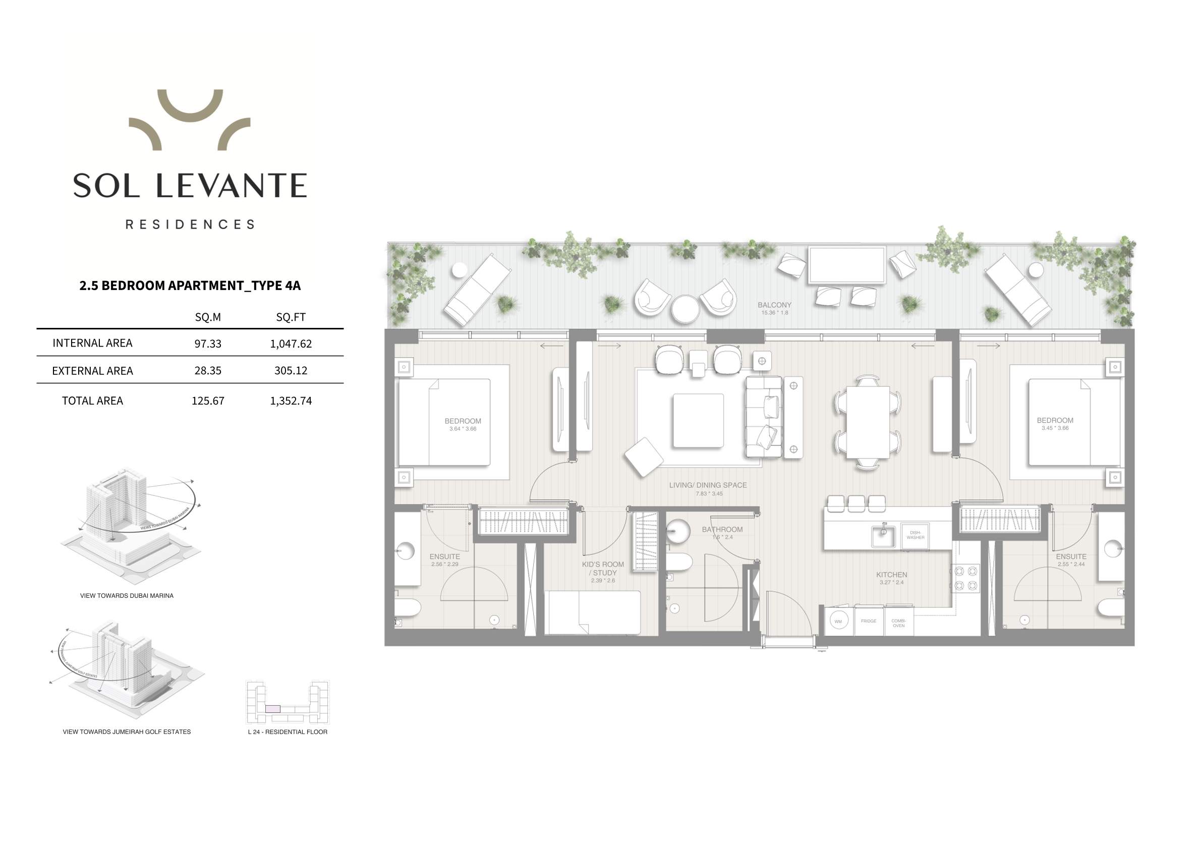 90 Degree South - 2.5BR-4A