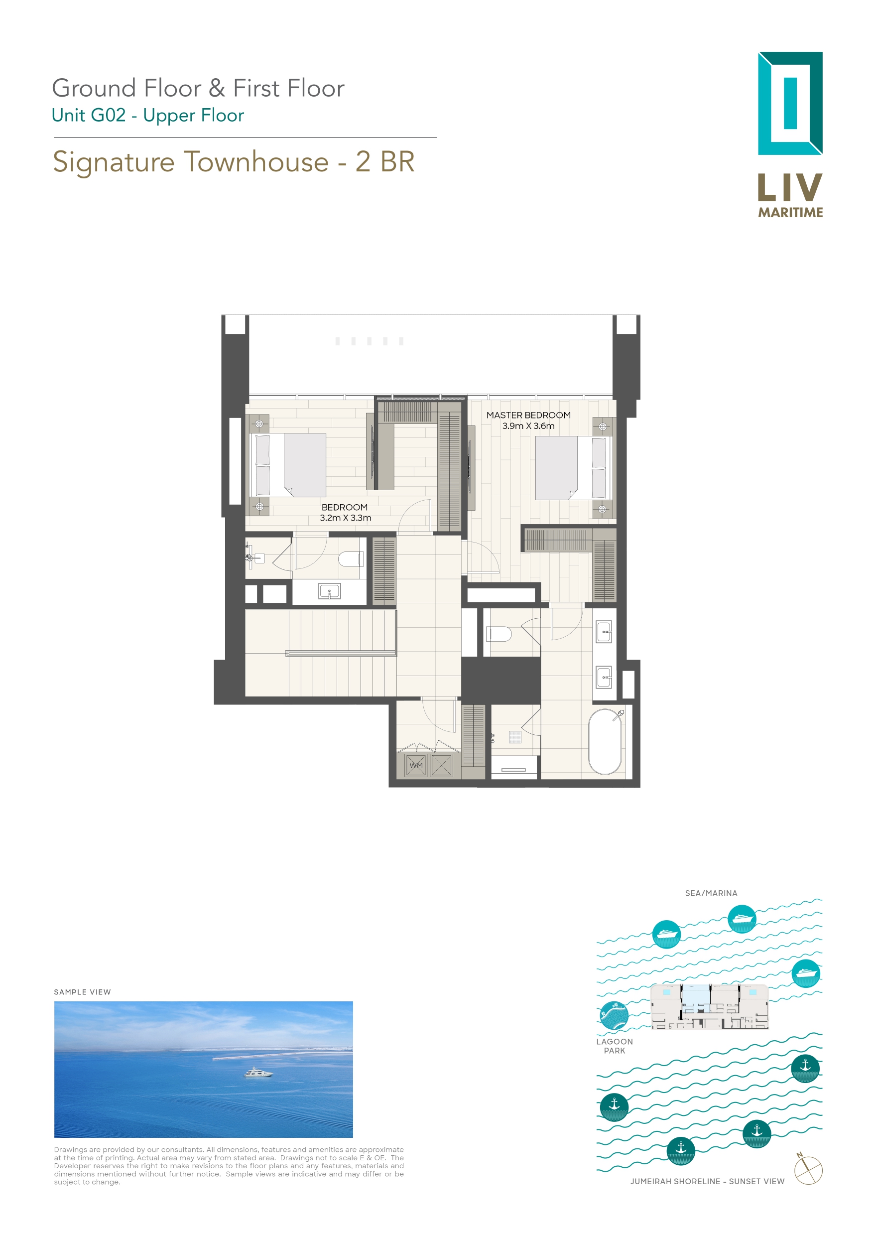 90 Degree South - 2BR TH-G02 UF