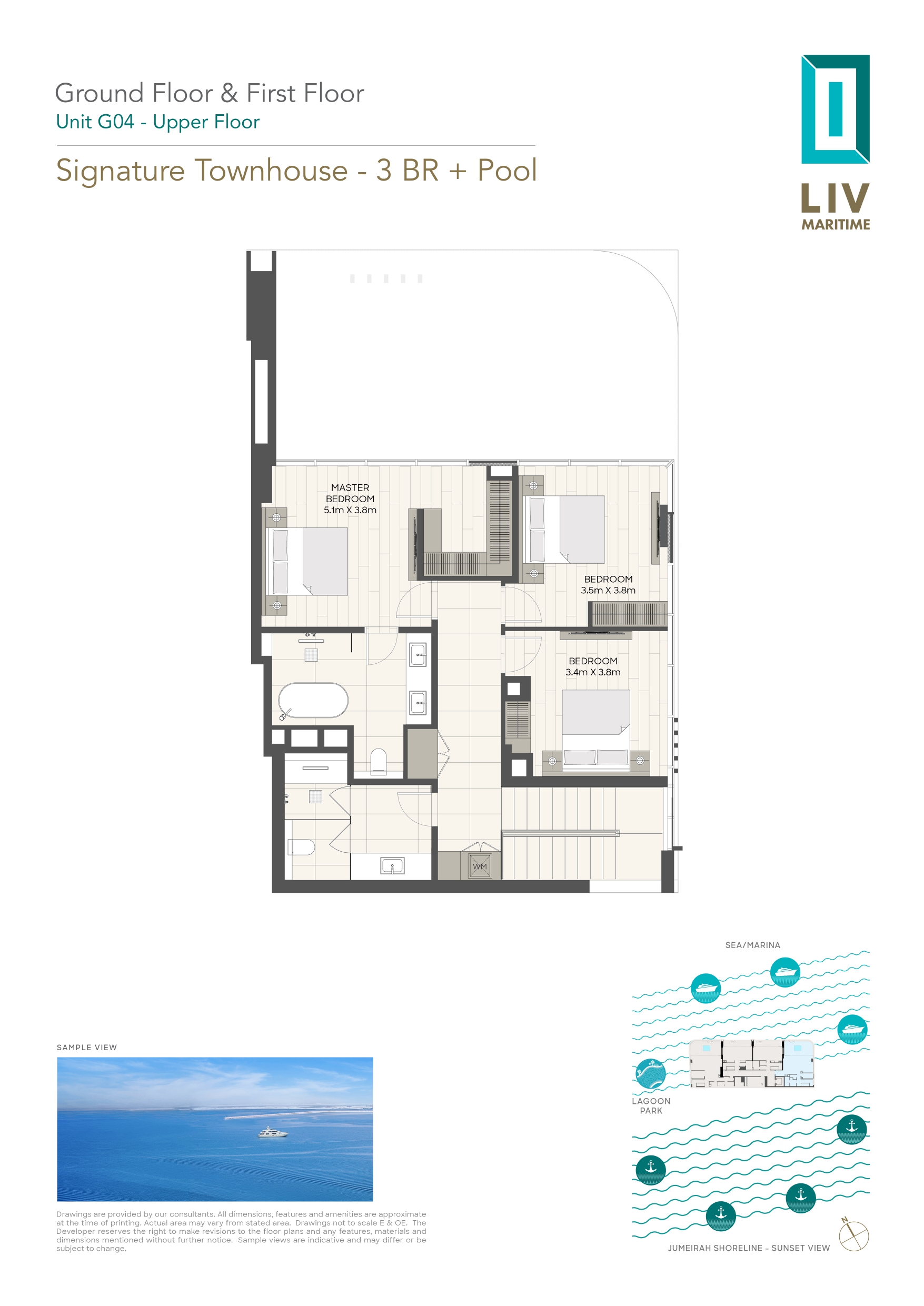 90 Degree South - 3BR TH-G04 UF