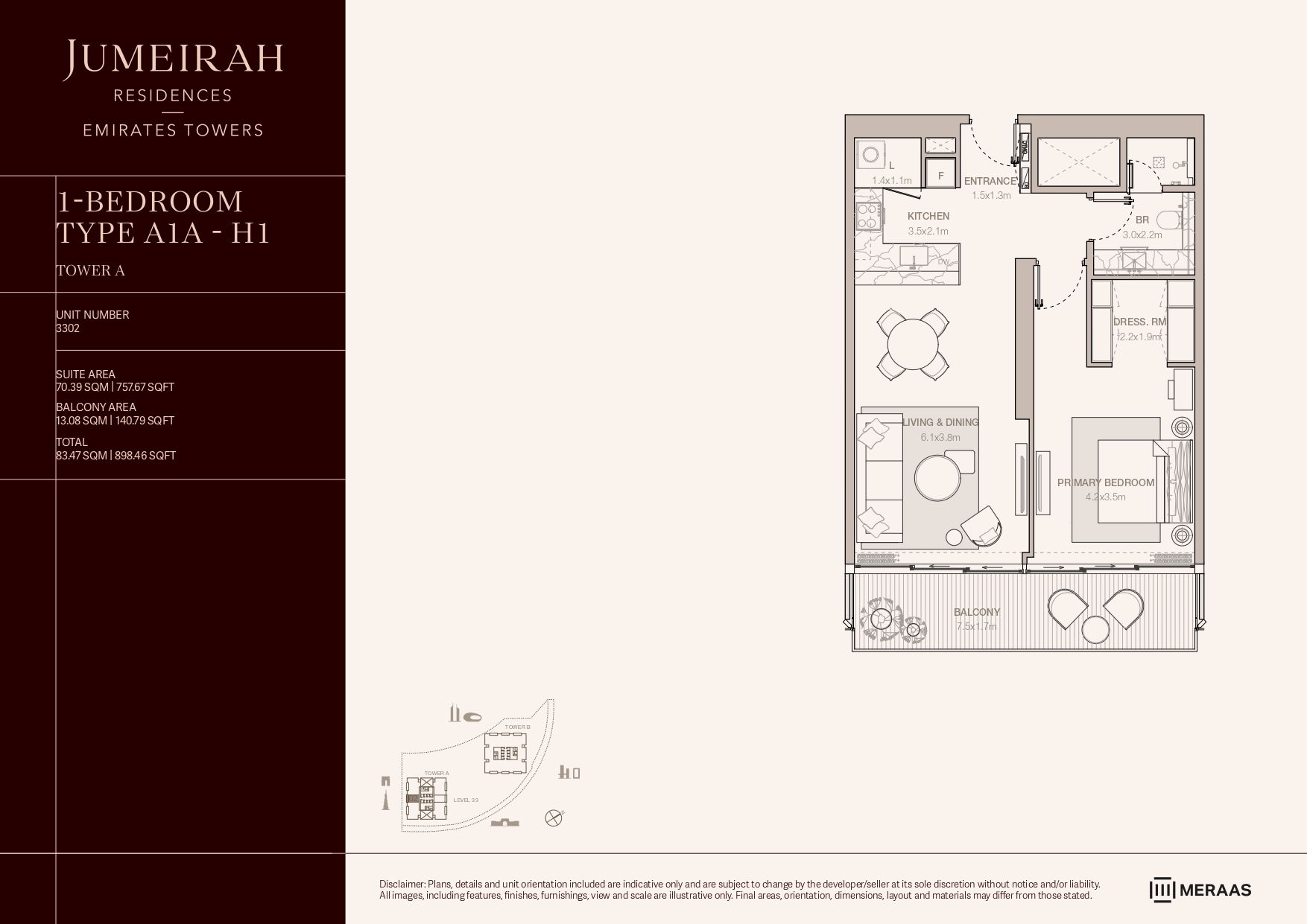 90 Degree South - 1BR-A1A-H1