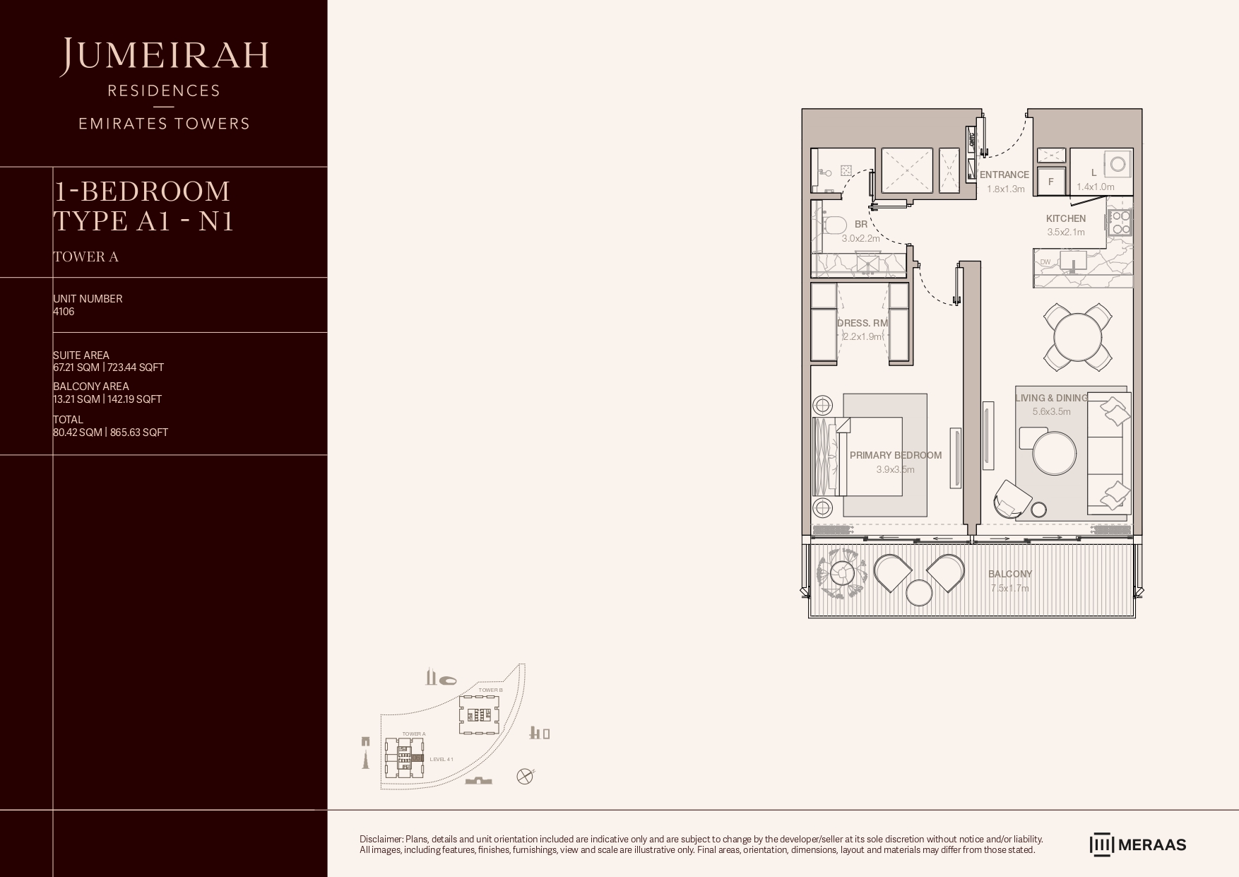 90 Degree South - 1BR-A1-N1