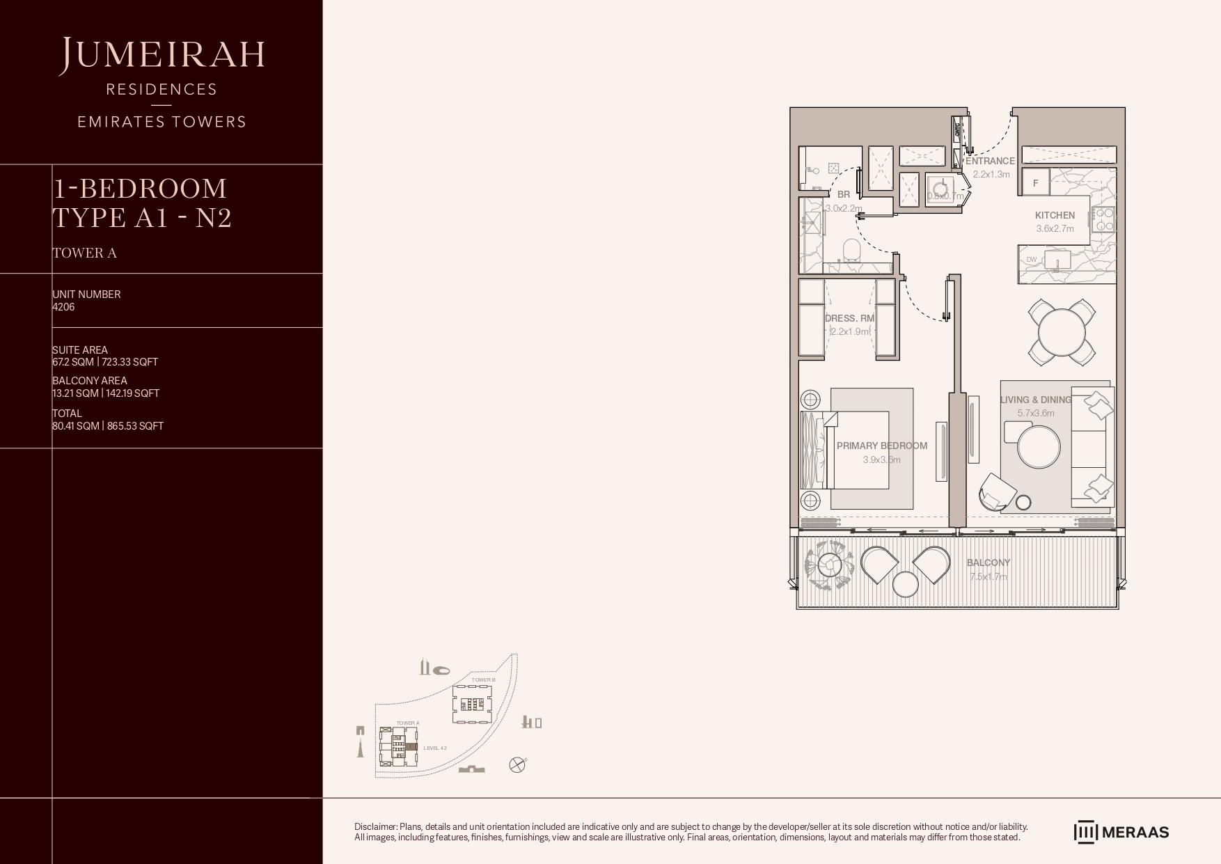 90 Degree South - 1BR-A1-N2