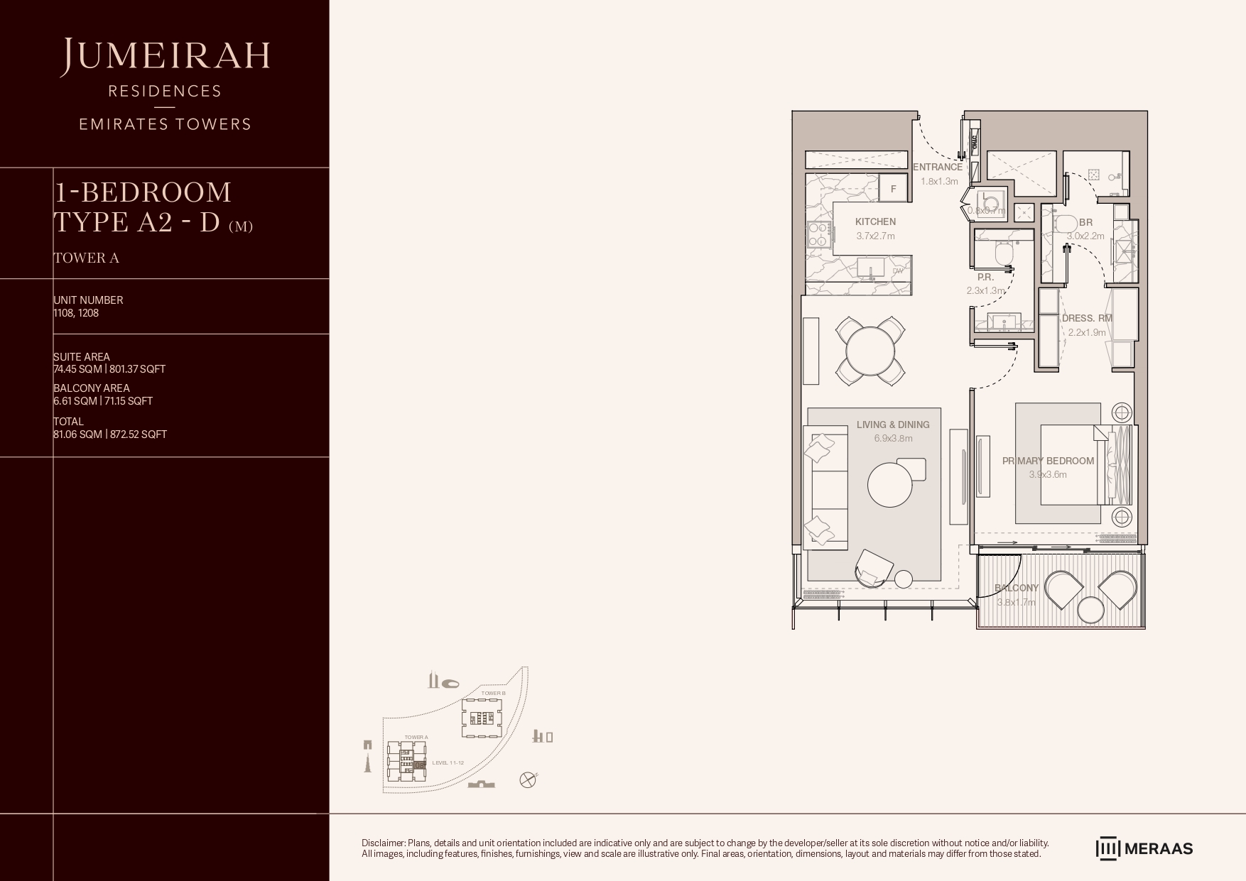 90 Degree South - 1BR-A2-D(M)