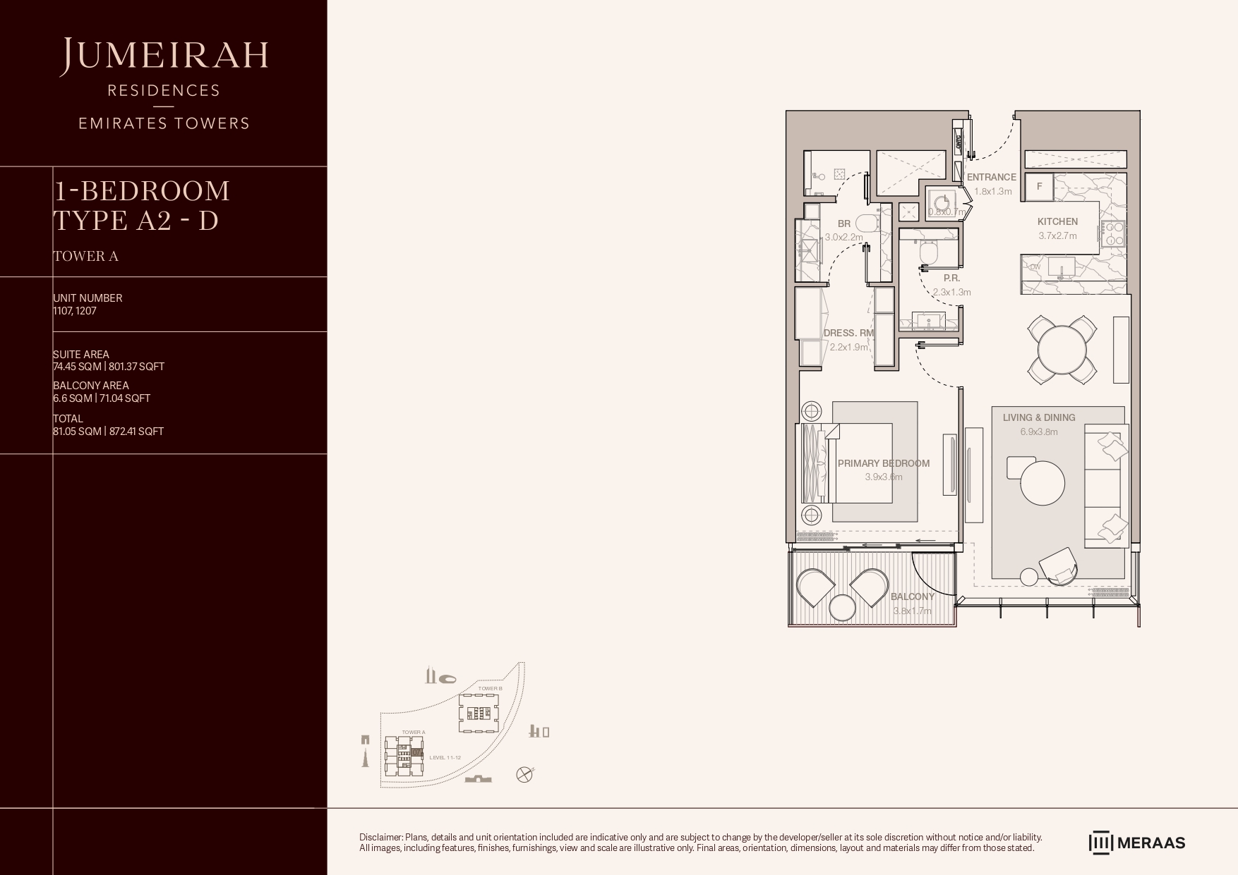 90 Degree South - 1BR-A2-D