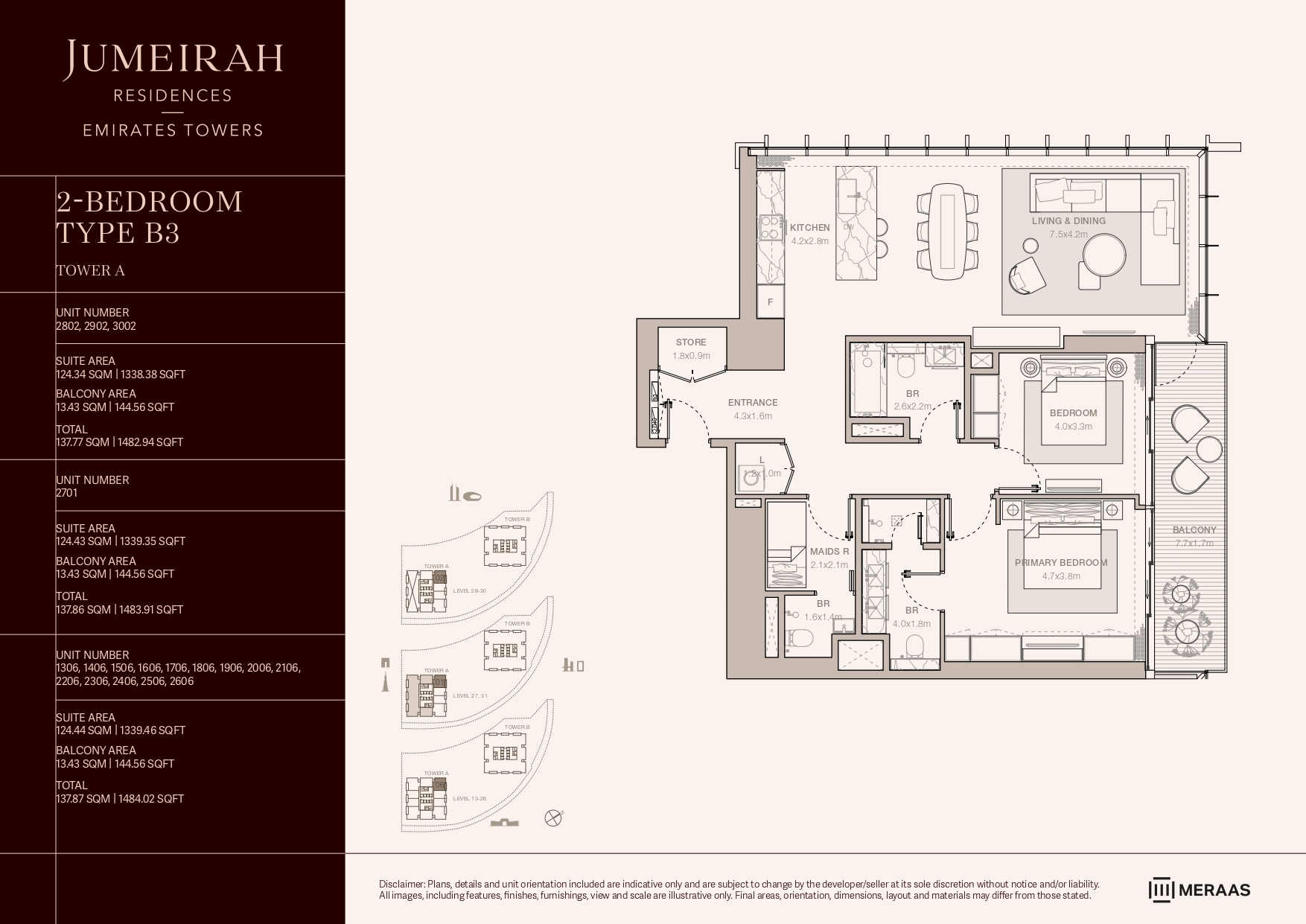 90 Degree South - 2BR-B3