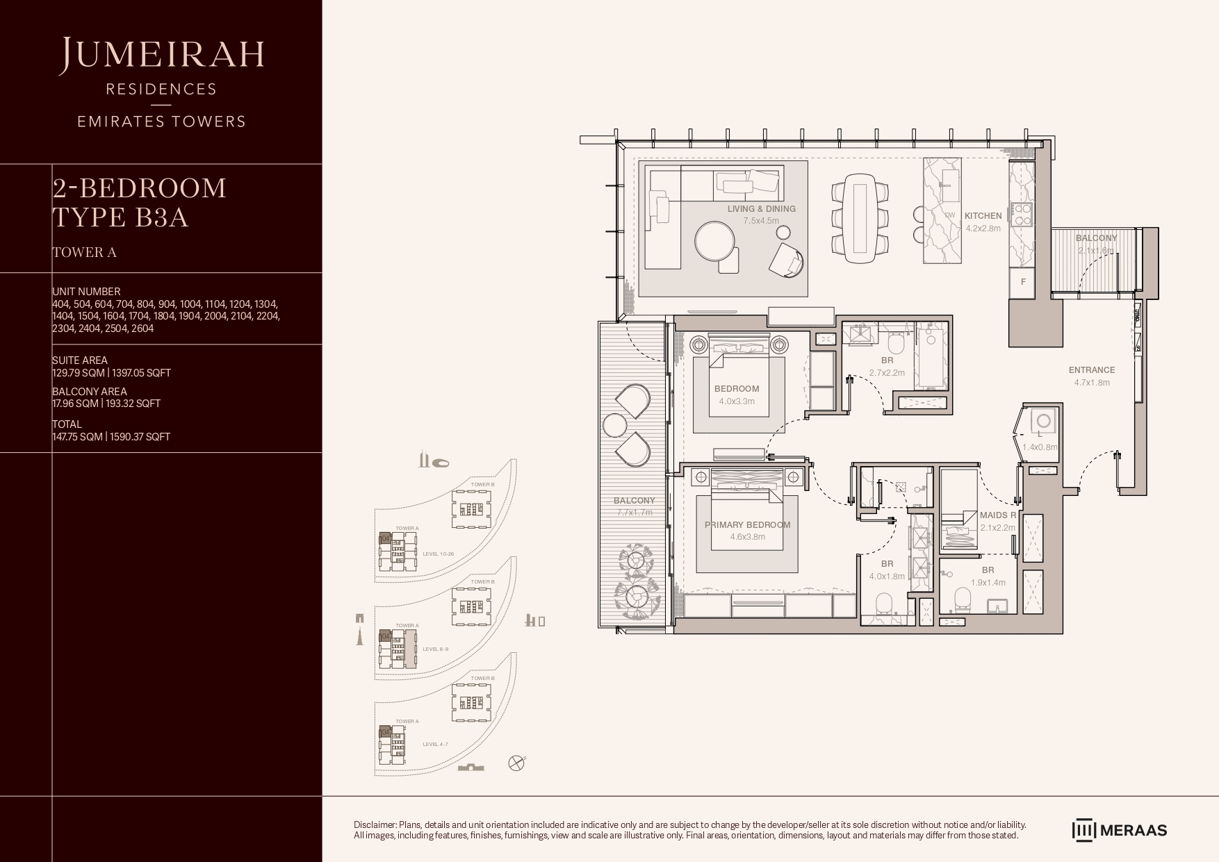90 Degree South - 2BR-B3A