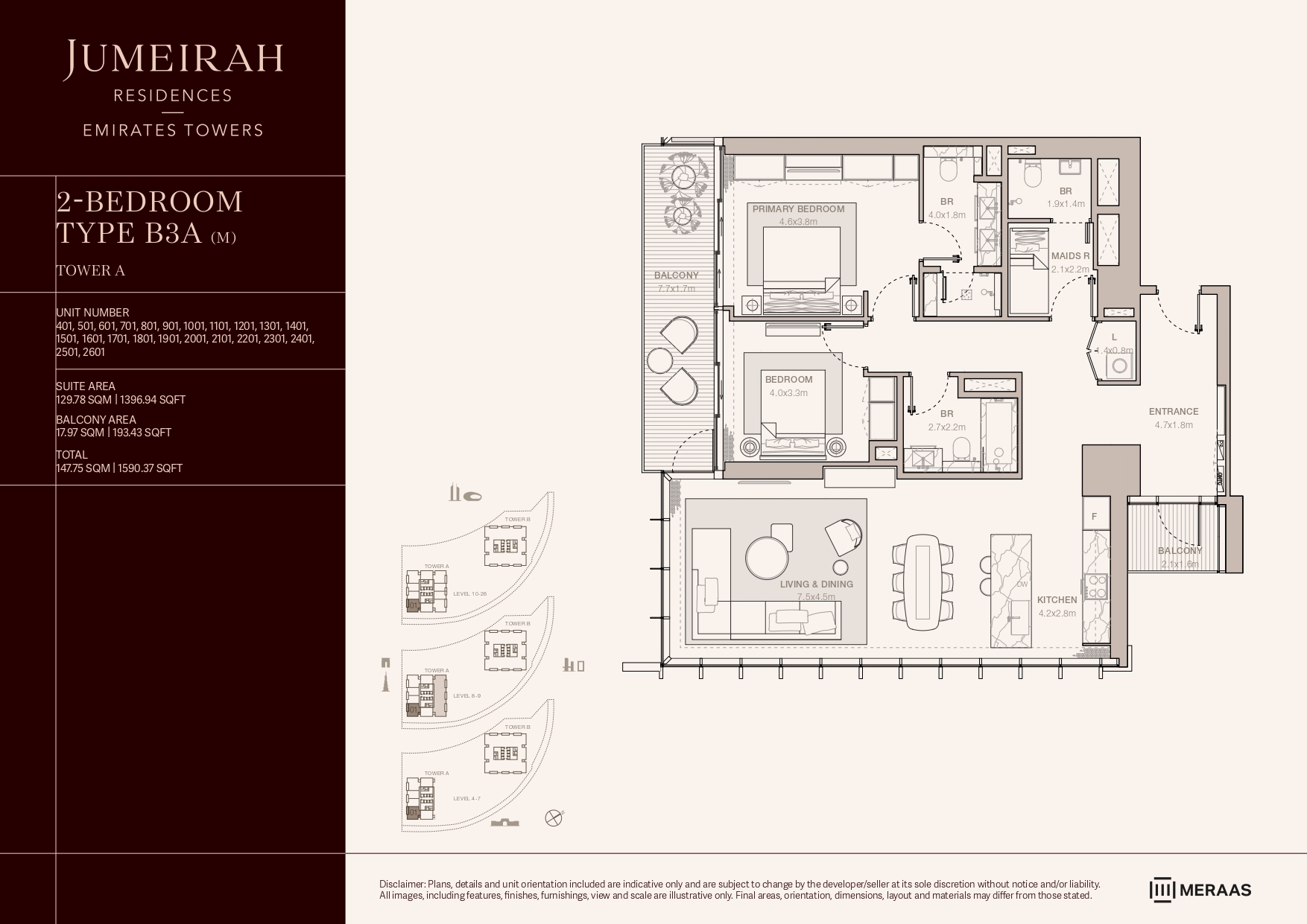 90 Degree South - 2BR-B3A(M)