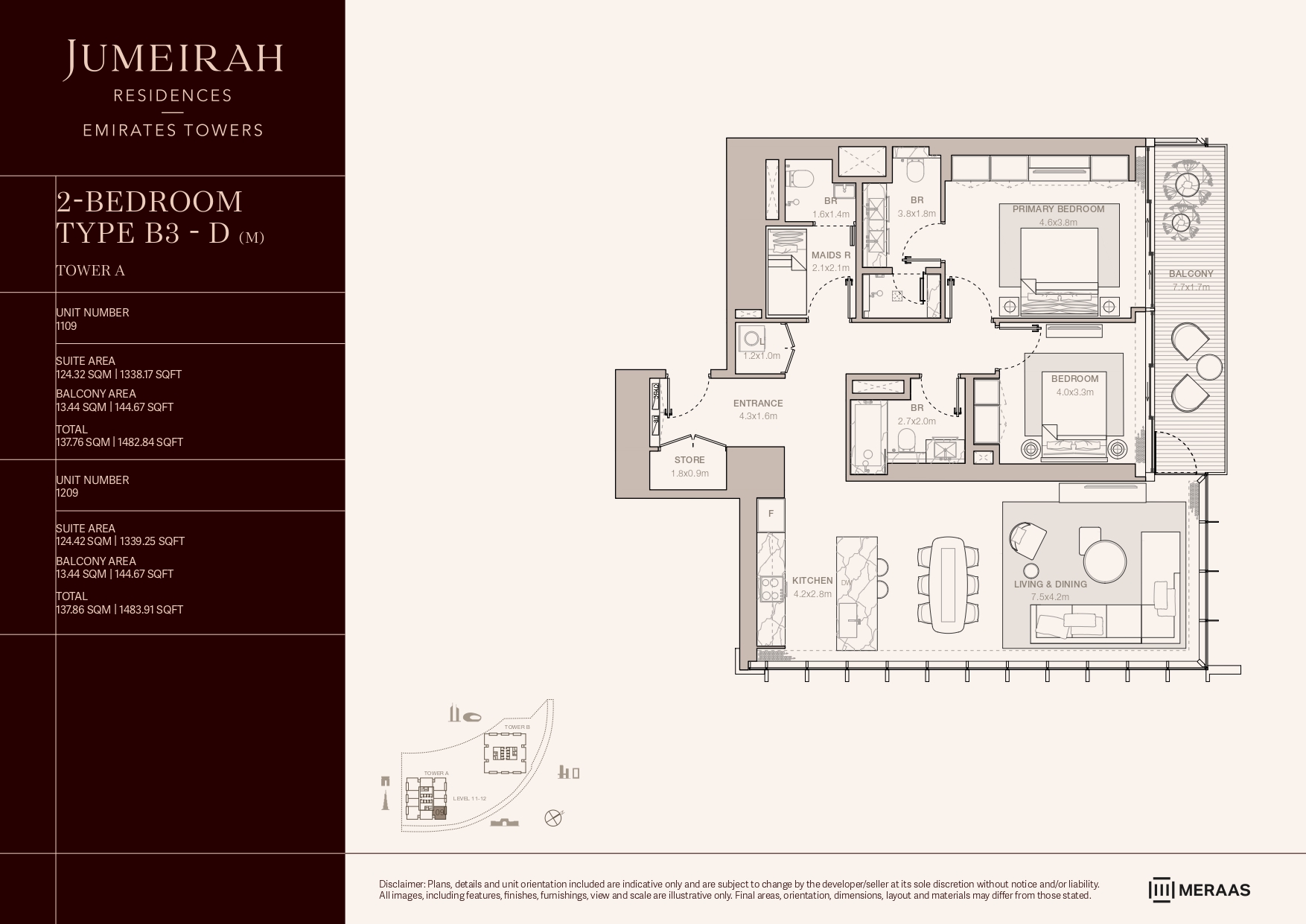 90 Degree South - 2BR-B3-D(M)
