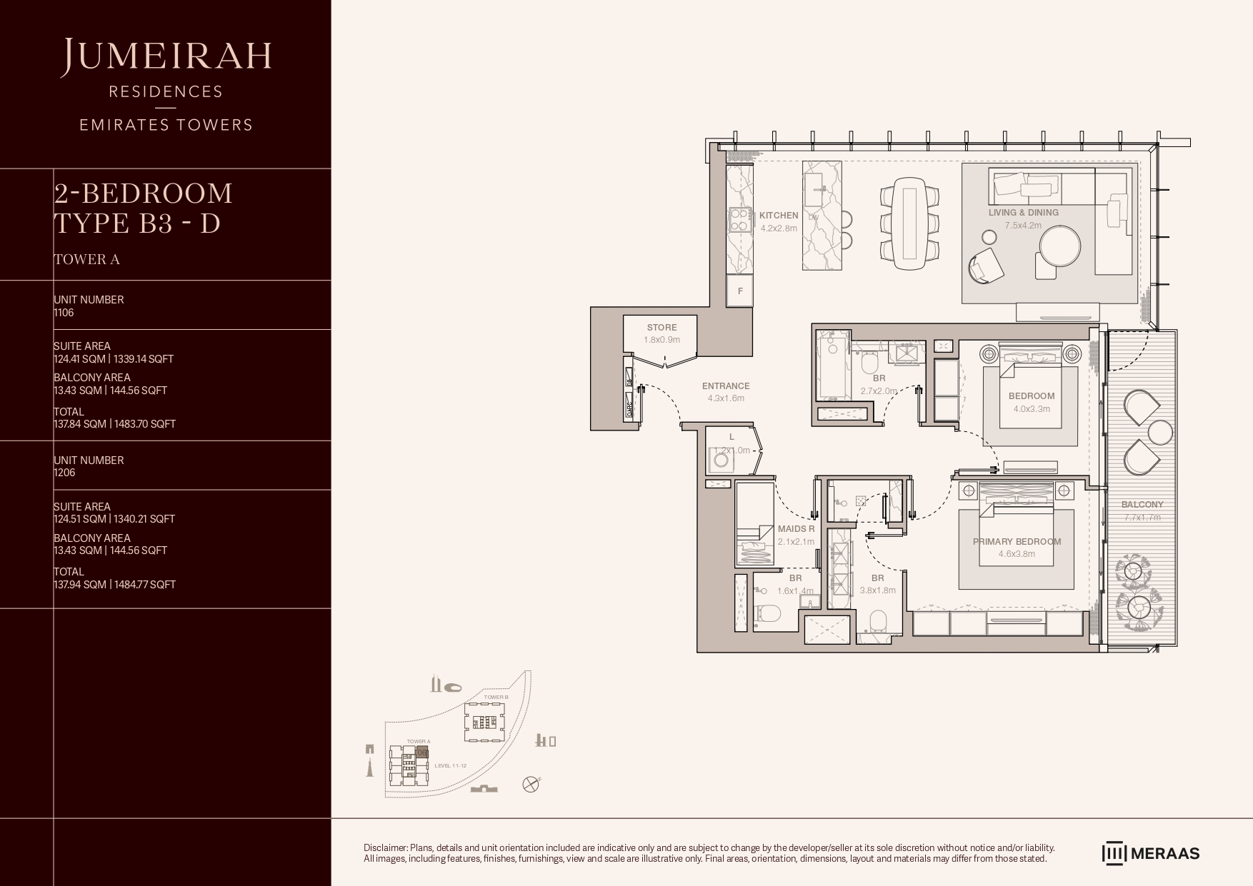 90 Degree South - 2BR-B3-D