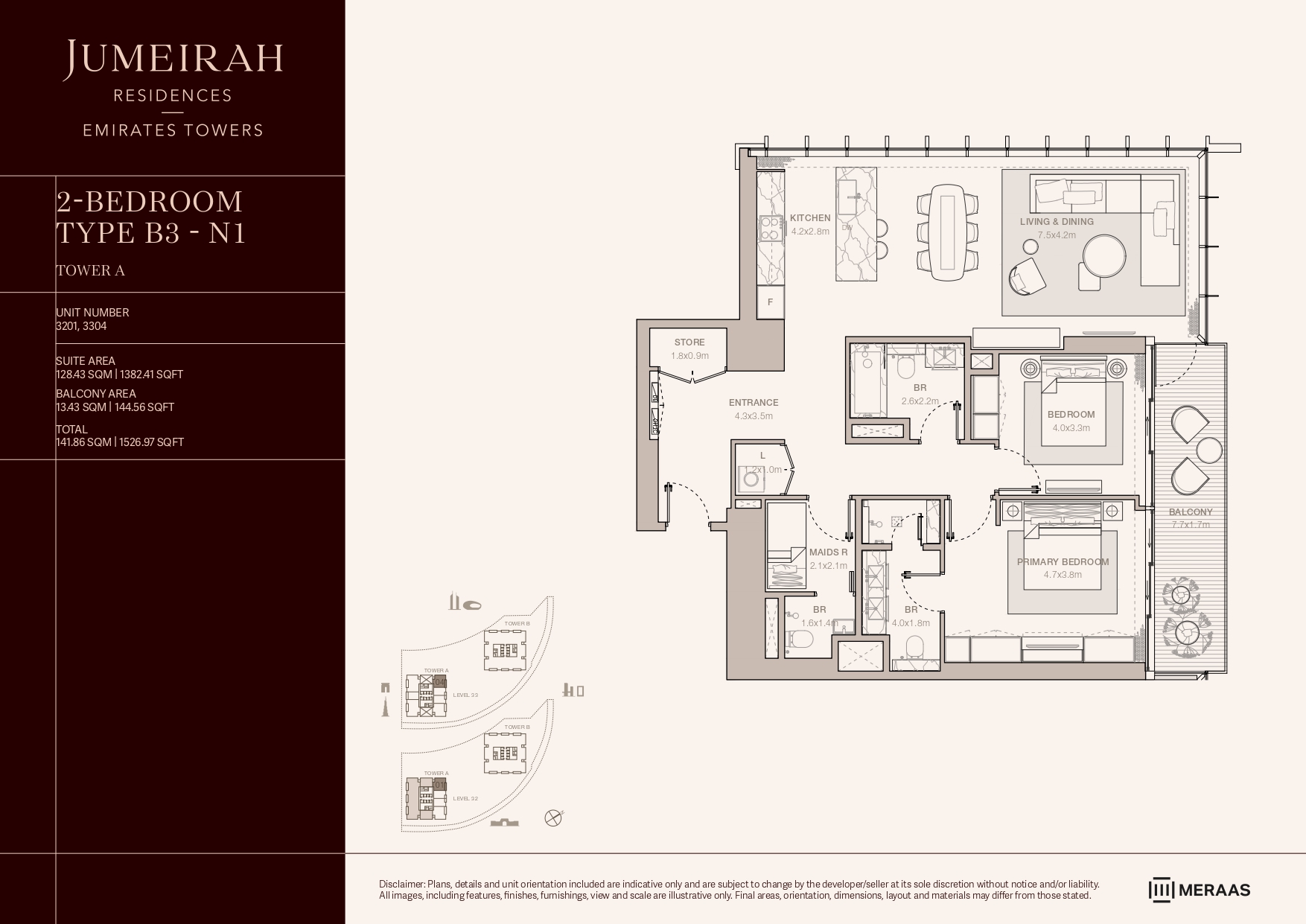 90 Degree South - 2BR-B3-N1