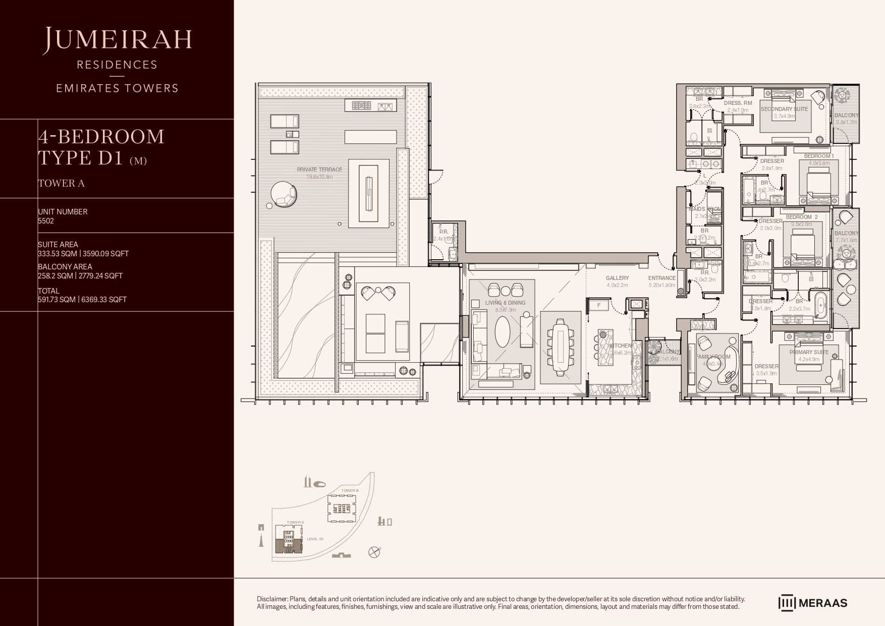90 Degree South - 4BR-D1(M)