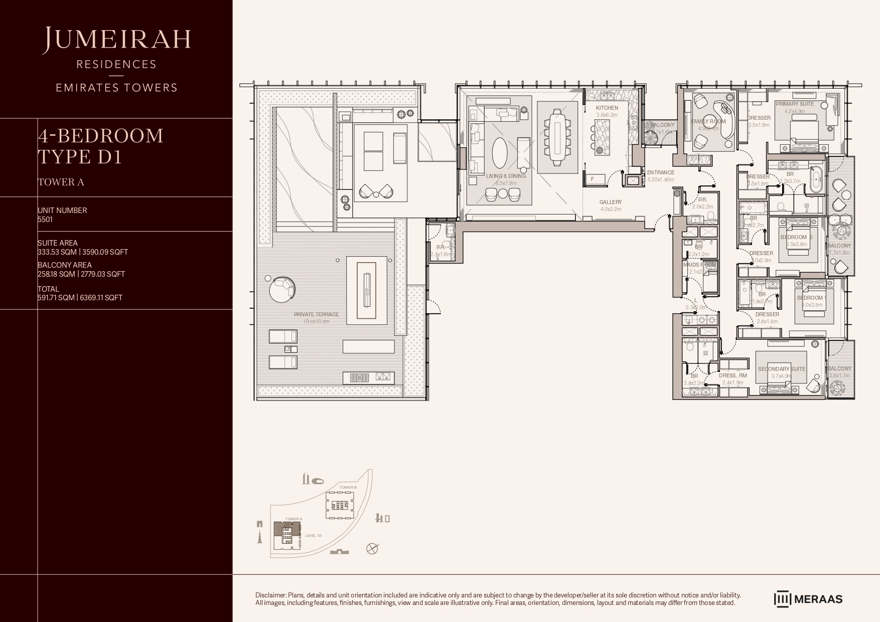 90 Degree South - 4BR-D1