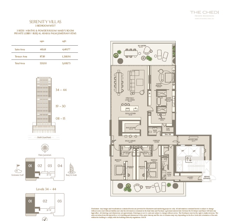 90 Degree South - 3BR-West