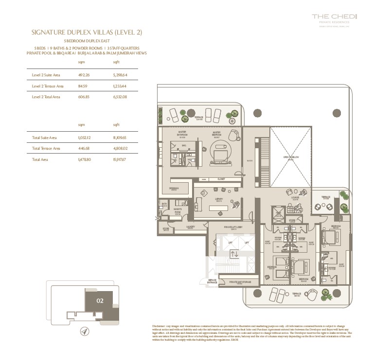 90 Degree South - 5BR-DPLX East(2)