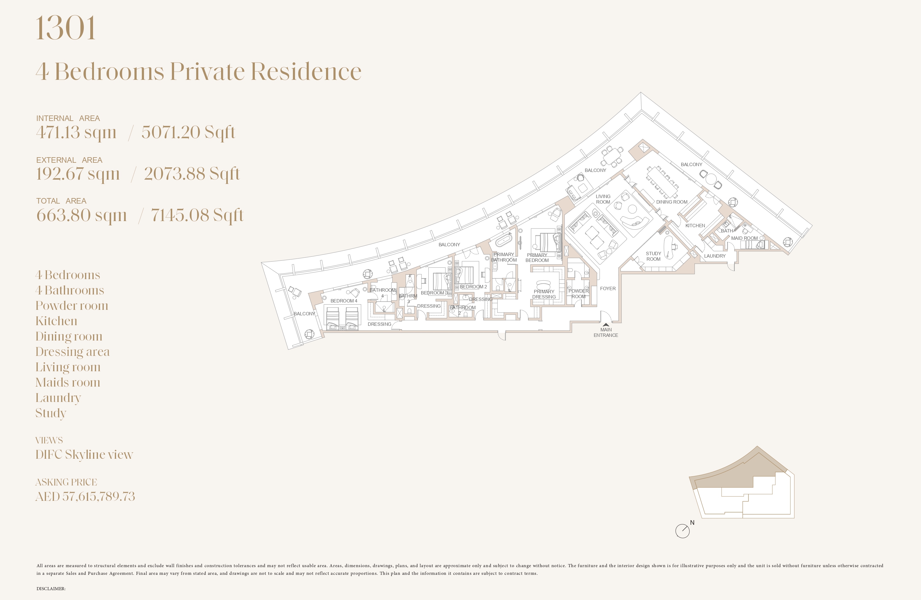 90 Degree South - 4BR-1301