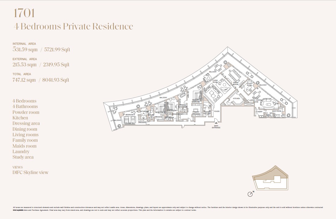 90 Degree South - 4BR-1701