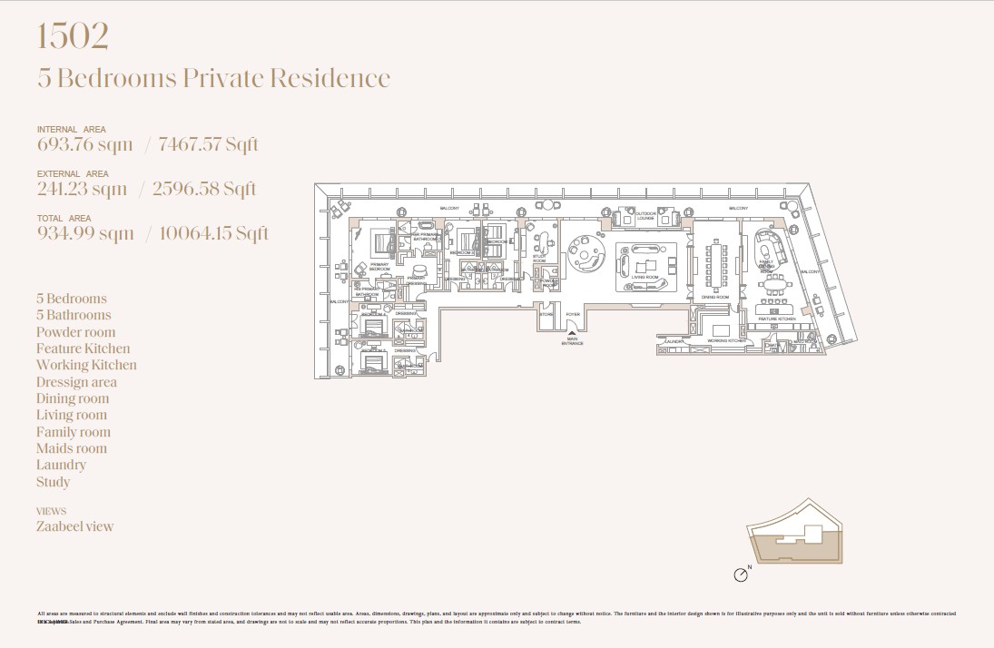 90 Degree South - 5BR-1502