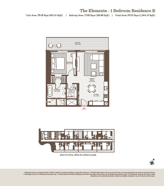 90 Degree South - 1BR-B