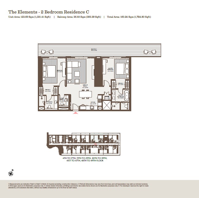 90 Degree South - 2BR-C