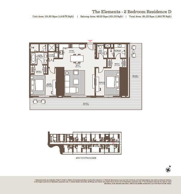 90 Degree South - 2BR-D