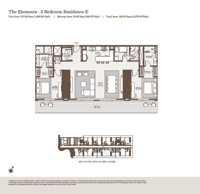 90 Degree South - 2BR-E