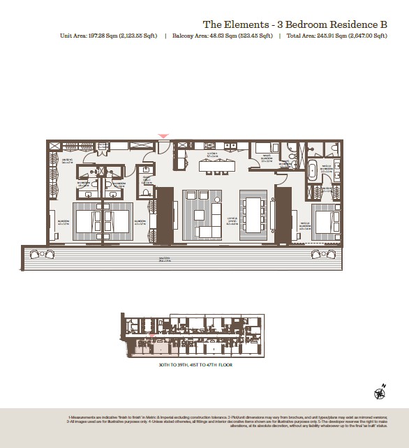 90 Degree South - 3BR-B