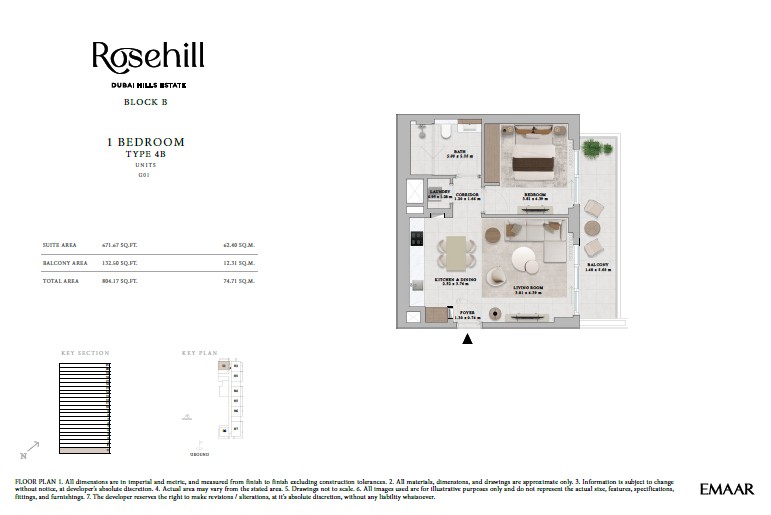 90 Degree South - 1BR_Type 4B