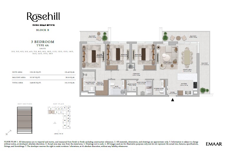 90 Degree South - 3BR_Type 4A