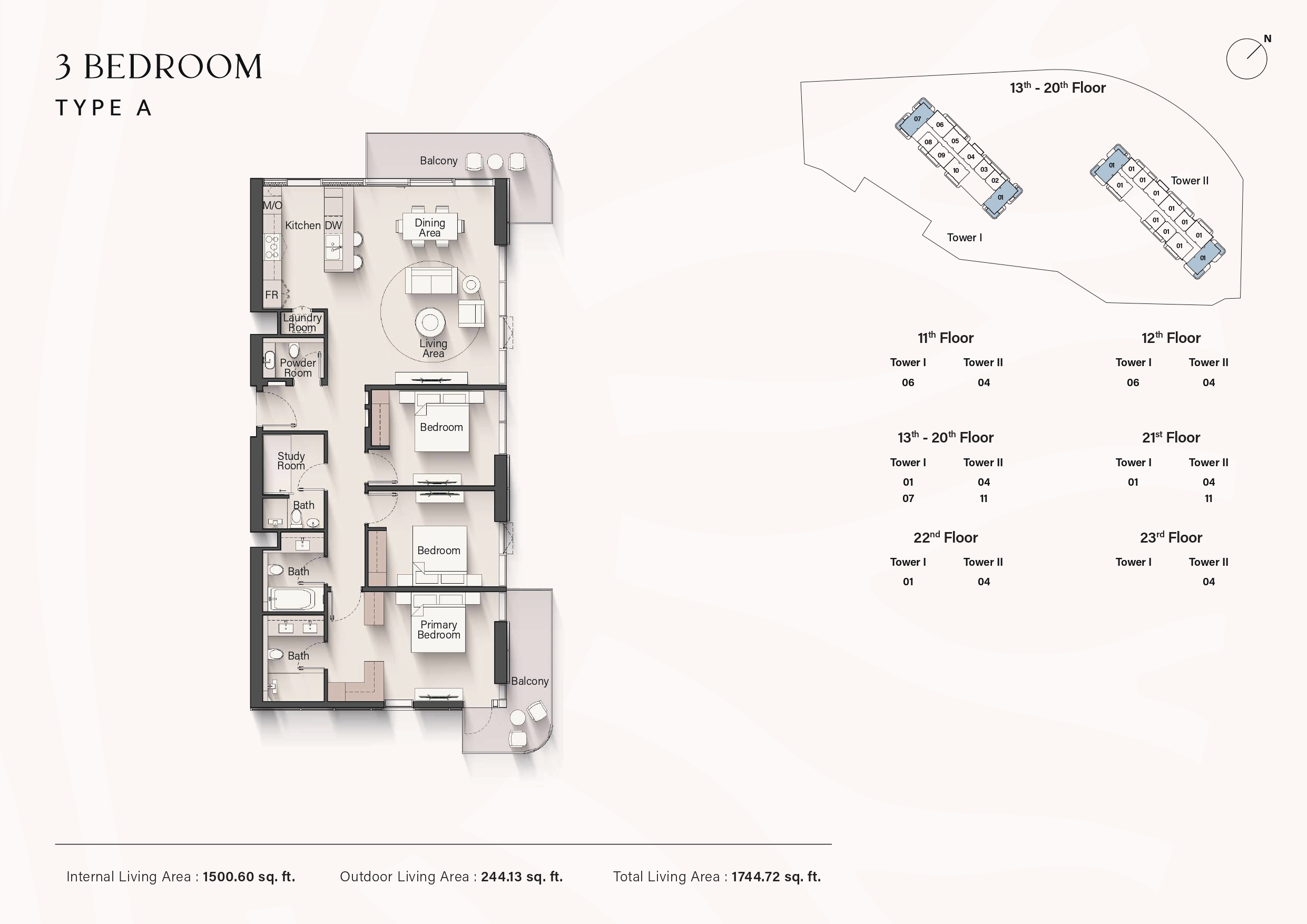 90 Degree South - 3BR
