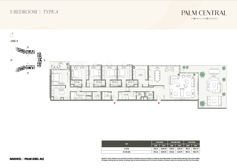 90 Degree South - 5BR