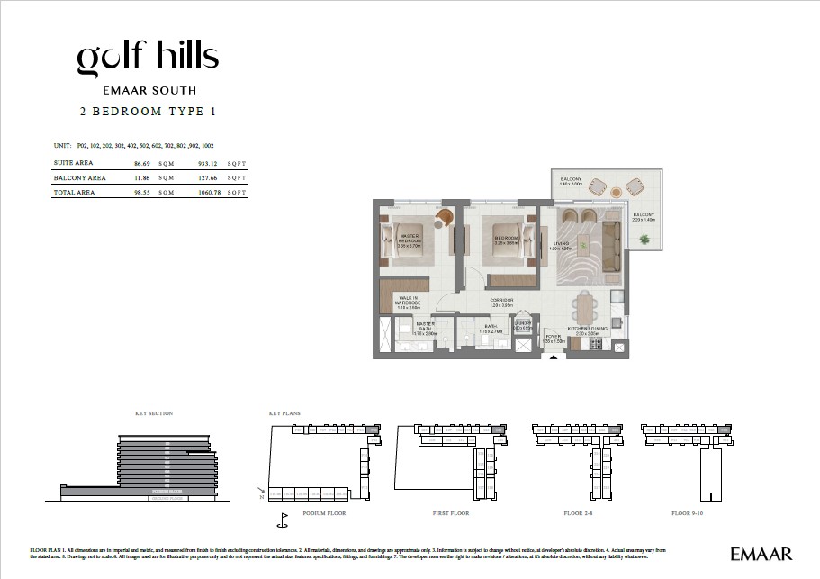 90 Degree South - 2BR