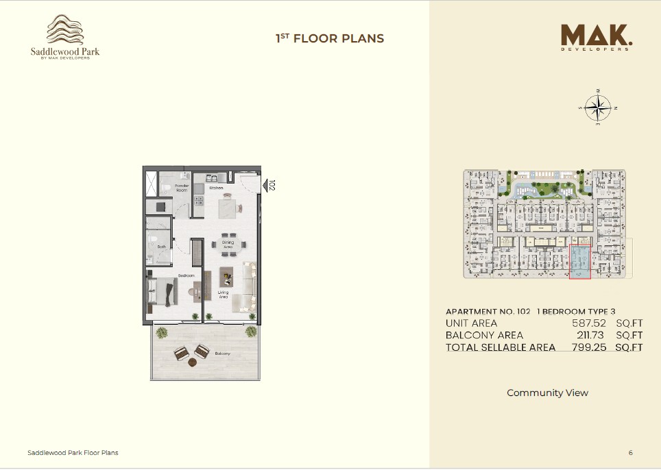 90 Degree South - 1BR