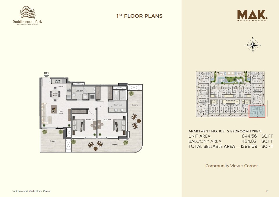 90 Degree South - 2BR