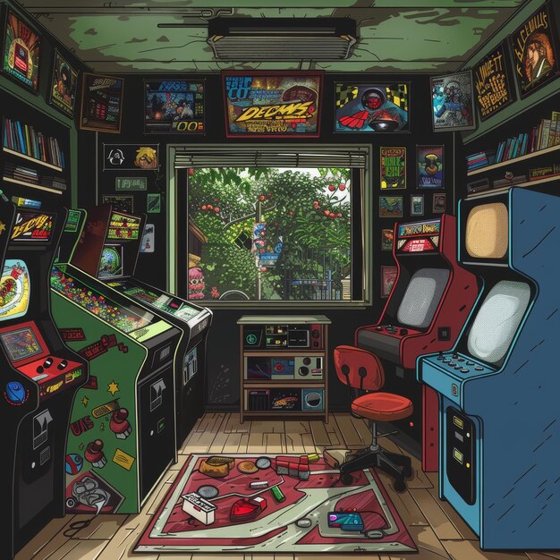 90 Degree South - ARCADE ROOM