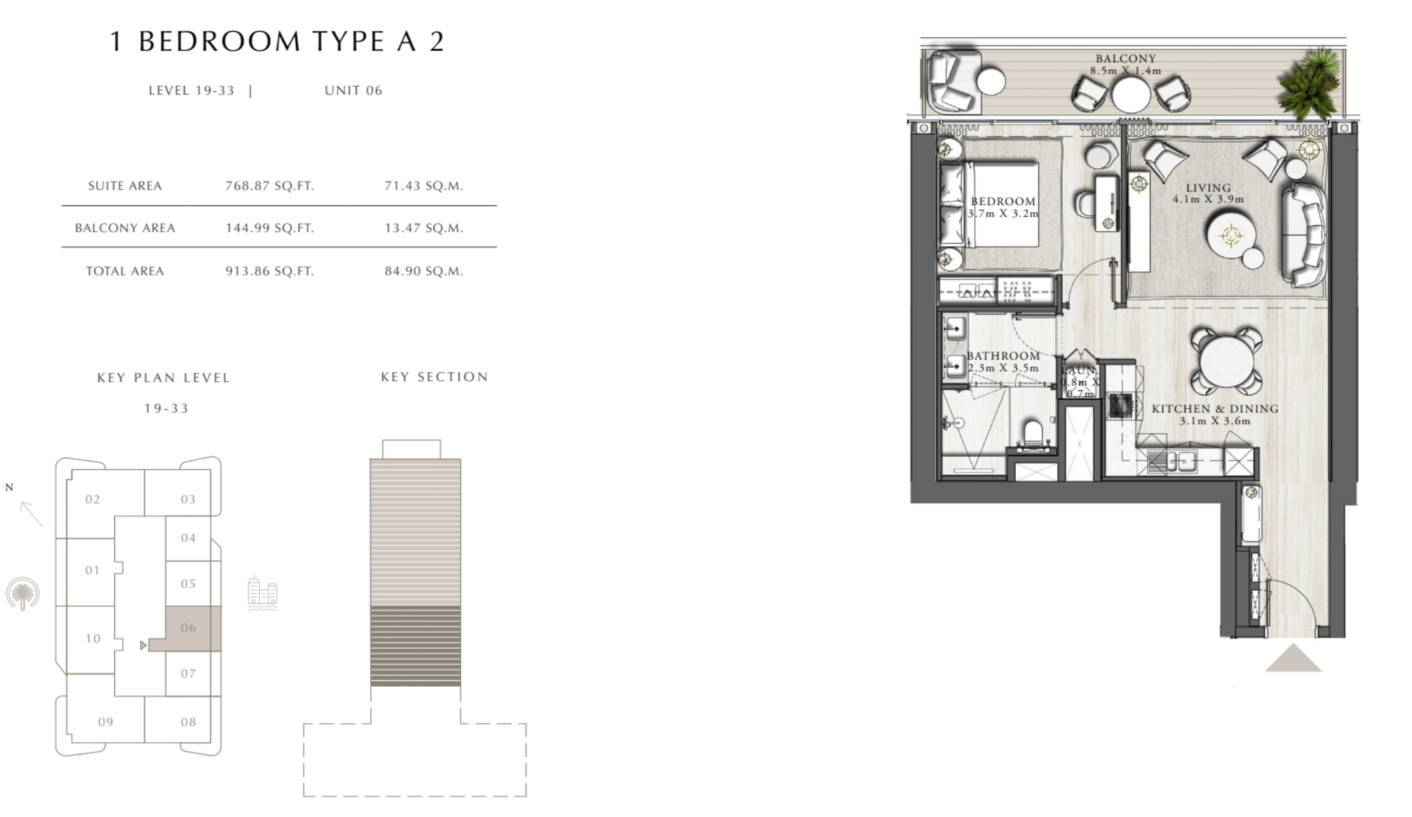 90 Degree South - 1BR-A2